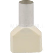 Tylle Isolerede dobbelt 2x16 mm², hvid, Hi 2x16/14 (50) (T)