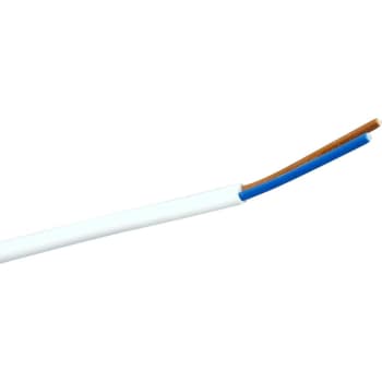 Ledning H03VV-F Rund 2x0,75 sort, 5 meter