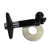 QuickBox® vinkelventil 1/2"x10 mm med afspærring, sortlakeret