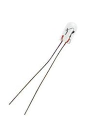T1 trådlampe - 6V / 40mA / 0,24W, Ø3,2mm