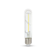 V-Tac 2W LED pære - Kultråd, T30, E27 - Erstatter 20W - 200lm - Energieffektiv belysning til dekoration og stemning