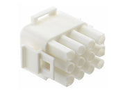 Universal MATE-N-LOK stikhus - 3x4pol han/hun (6,35mm)