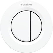 Omega Remote 01 dob mur hvid, Passer kun til Omega cisterner