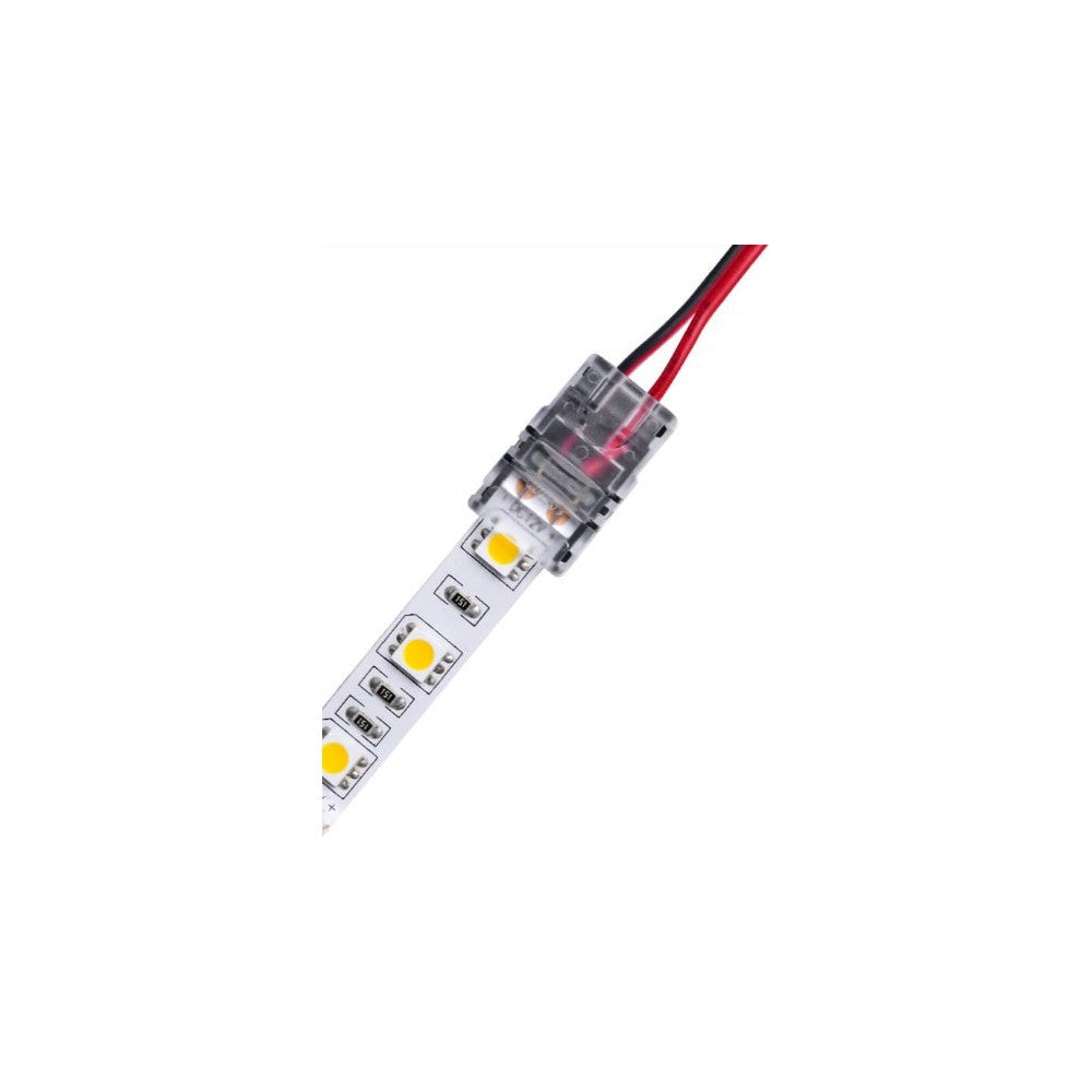 LED strip til løse ledninger - 10mm, enkeltfarvet, IP20, 5V-24V