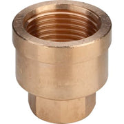 1/2 x 1/4" Rødgods Silicium Bronze reduktionsmuffe