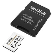 High Endurance microSDXC kort - 64GB Video Class V30 (U3)
