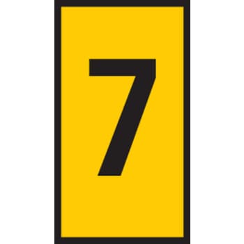 LEDNINGSMÆRKE 7 GUL W3