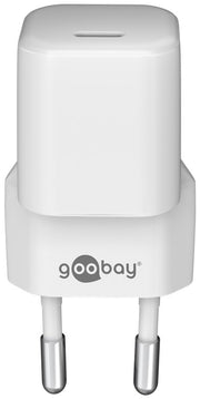 USB-C Lynlader, PD (Power Delivery) , nano (20W), Hvid