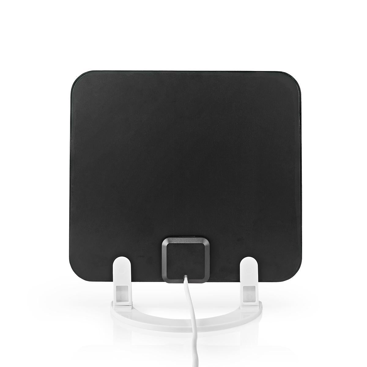 Indendørs DVB-T2/FM/DAP antenne - 30dB forstærkning, Hvid