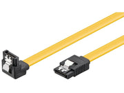 HDD SATA kabel - 6GBit/s, SATA L > SATA L 90° ned (1m)