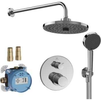 IDEAL STANDARD CERATHERM T100 | INDBYGNINGSSÆT BRUS I KROM