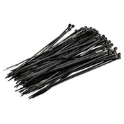 Kabelstrips 2,5x100 Sort a´100 stk.