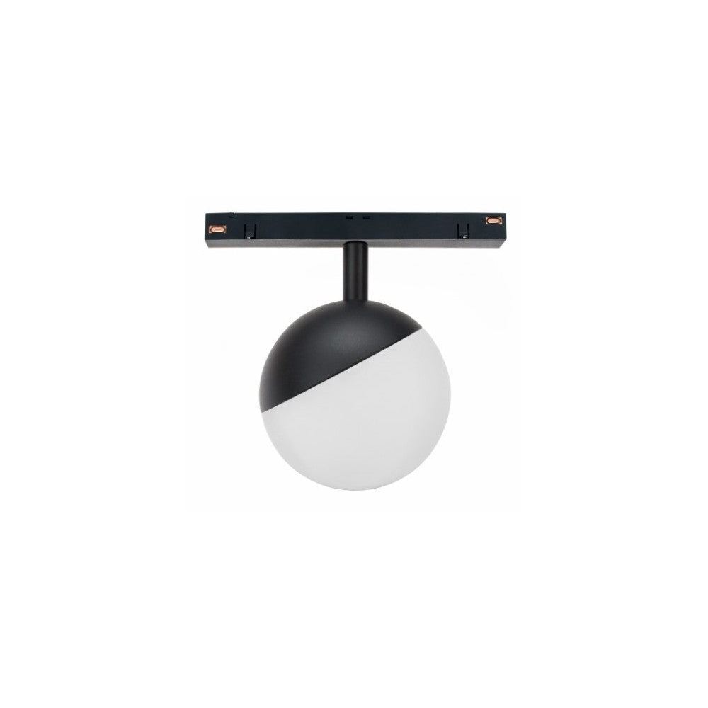 Spectrum SHIFT Globe 5W - Sort, RA90, 165 grader - LED-pære med høj farvegengivelse (RA90), sort design og bred spredning (165 grader) - 5W, 48V, 550lm