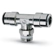Push in fitting-swivel branch tee-12mm  tube-3/8 thread  S6430 12-3/8  SUPER-RAPID FITTING SPRINT