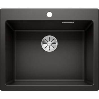 BLANCO PLEON 6 UXI køkkenvask 61,5x51 cm SILGRANIT® sort