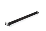 Powerpanel 9xC13 med led 1U sort