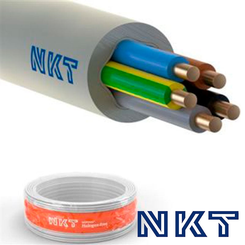NKT installationskabel 5x6mm² HF fri - pr. meter