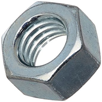 Møtrik, sekskantet - M8, forsinket stål, H6,5mm (1 stk.)