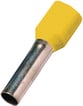 Isoleret terminalrør gul 6mm2 L=12mm