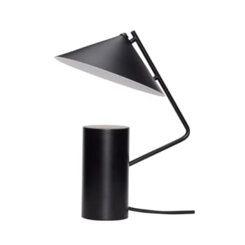 Hübsch sen bordlampe sort