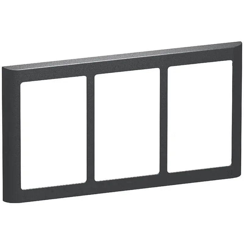 LK Fuga ramme SOFT 63 3x1½m - koksgrå
