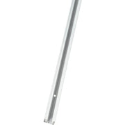 Strømskinne 1F 230V, 2M, mat-hvid, påbygning