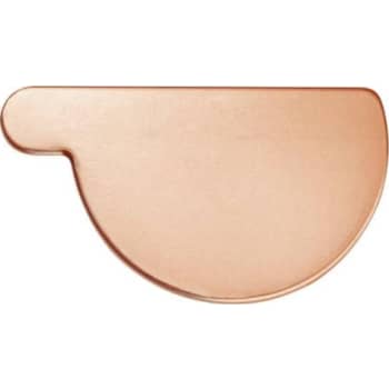 280 mm Endebund højre kobber