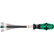 WERA 392 Bits-håndgreb med fleksibelt skaft, 1/4" x 177 mm