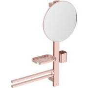 Alu+ Spejl & Hylde system Rose