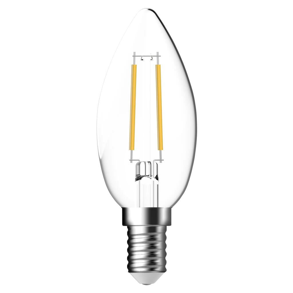 2,5W LED Kerte pære E14. 250Lm 2700K