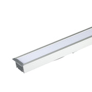 40W LED nedsænket lineært lys med Samsung chip og sølv hus, 6400K