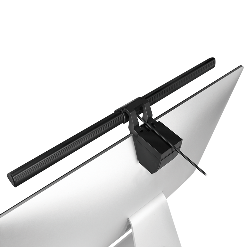 Clip-on LED skærmlampe - 3 farvetemperaturer, 120°, USB