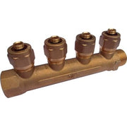 GP Fordelerrør 4-vejs muffe/nippel 3/4" x 15 mm