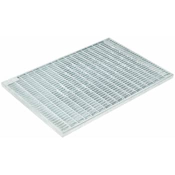 ACO Vario 600 x 600 mm fodskraberist, 12,5 t, galvaniseret