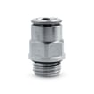 Push in fitting-male stud-4mm tube -M5 thread 6512 4-M5  SUPER-RAPID FITTING