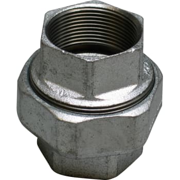 1.1/2" Galvaniseret union muffe/muffe