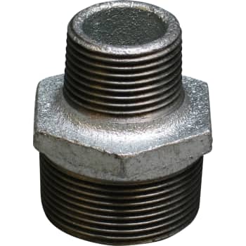 1.1/2" x 1" Galvaniseret brystnippel