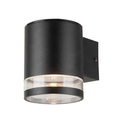 V-Tac 1W Solcelle Væglampe LED m. Sensor - Sort, IP54, 70lm, 3 års garanti