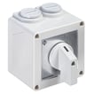 Kraus & Naimer vendeomskifter/fasevender 3 polet 1-0-2 25A plastik kapsling (IP42)        skilt 1-0-