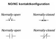 REED kontakt - Magnetkontakt til 9,5mm hul (SPST-NC)