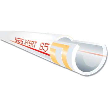 10,5 mm X-PERT S5 gulvvarmerør 70 mtr. Roth
