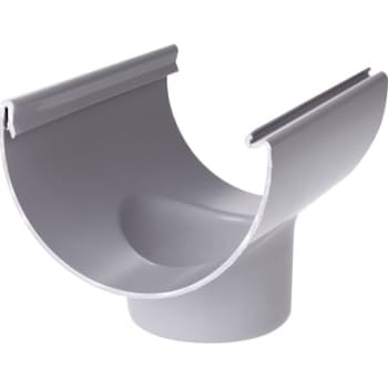 Plastmo tudstykke, 10", Ø75mm, grå