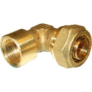 1/2" x 20 mm Pex vinkel muffe