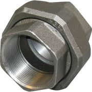 1/2" Sort union muffe/muffe