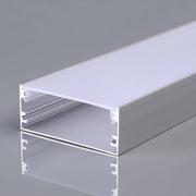 Monteringssæt til LED Strip, 2000x50x20mm, Sølvhus