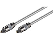 Optisk kabel - 2 x TOSLINK han, Ø6mm (3m)