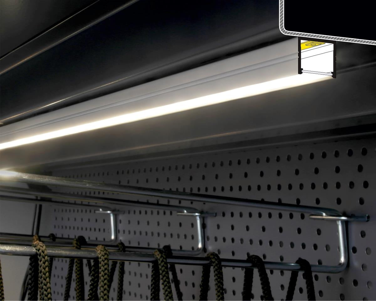 DIOFLEX Alu profil SMART16 B/U4 1m 18,8x18,6mm