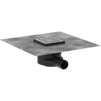 Hansgrohe afløbsskål, ø40/100 x 100 mm, børstet rustifrit stål