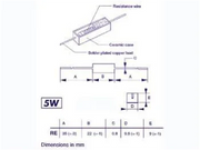 Effektmodstand - 5W / 150kOhm (5%)