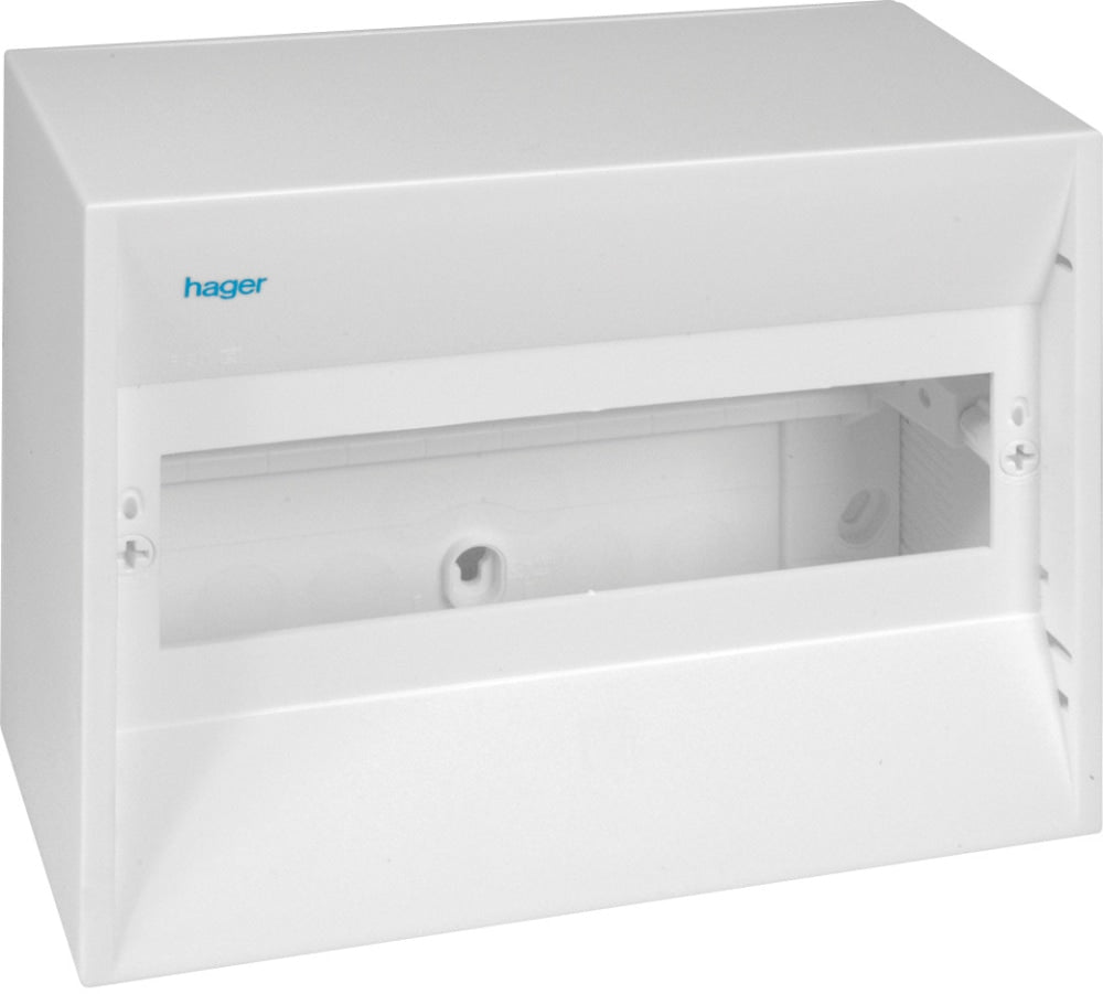 Gruppetavle 1R 10M IP30 med pe/n klemmer
